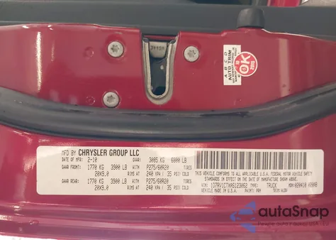 2010 Dodge Ram 1500 Slt/Sport/Trx from USA, damaged, VIN 1D7RV1CTXAS123062